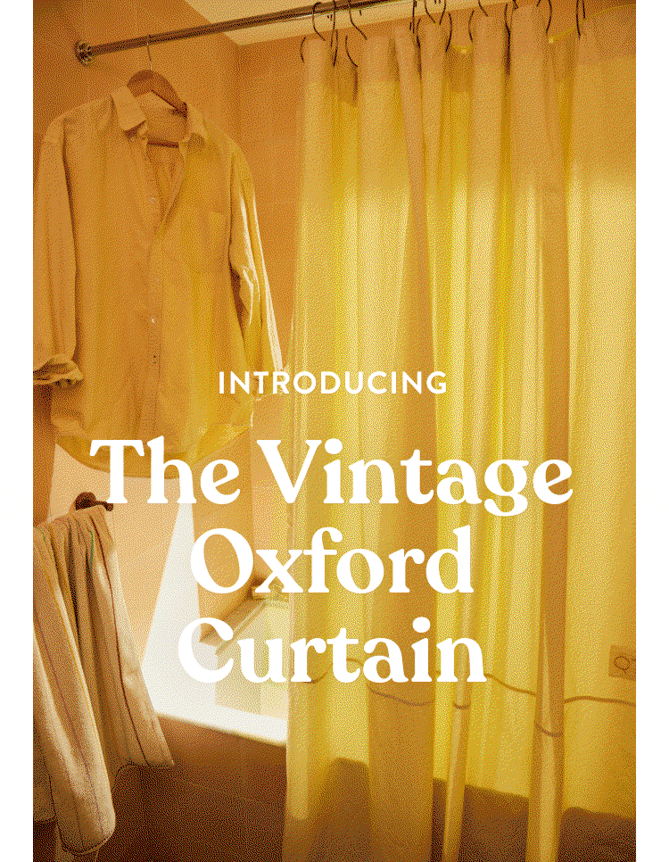 Introducing The Vintage Oxford Curtain 