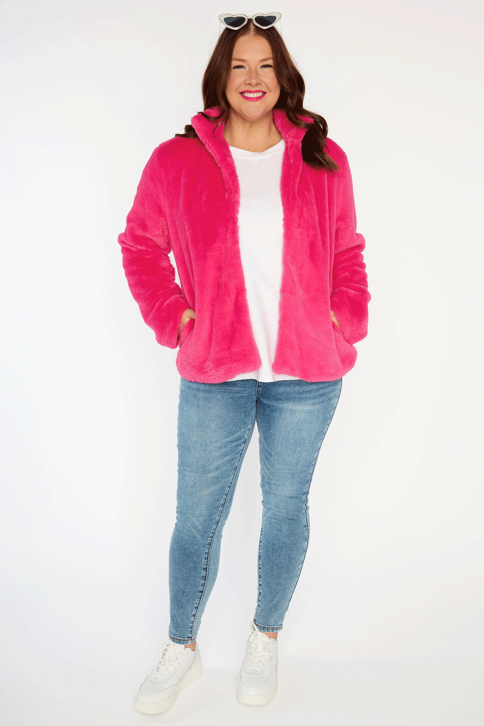 Tommy Pink Fluffy Jacket