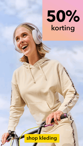 Shop alles kleding in de actie met 50% korting!