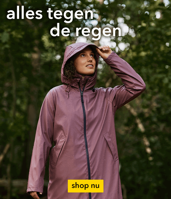 Shop alles tegen de regen!