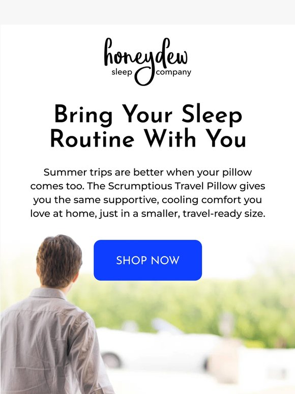 Don’t Forget Your Pillow ✈️