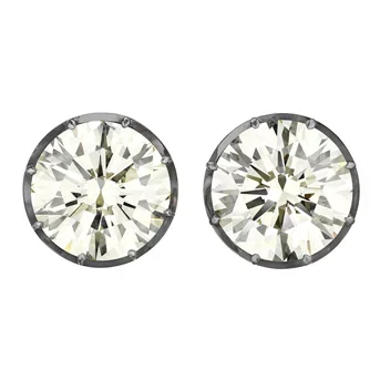 Fred Leighton Diamond Earrings
