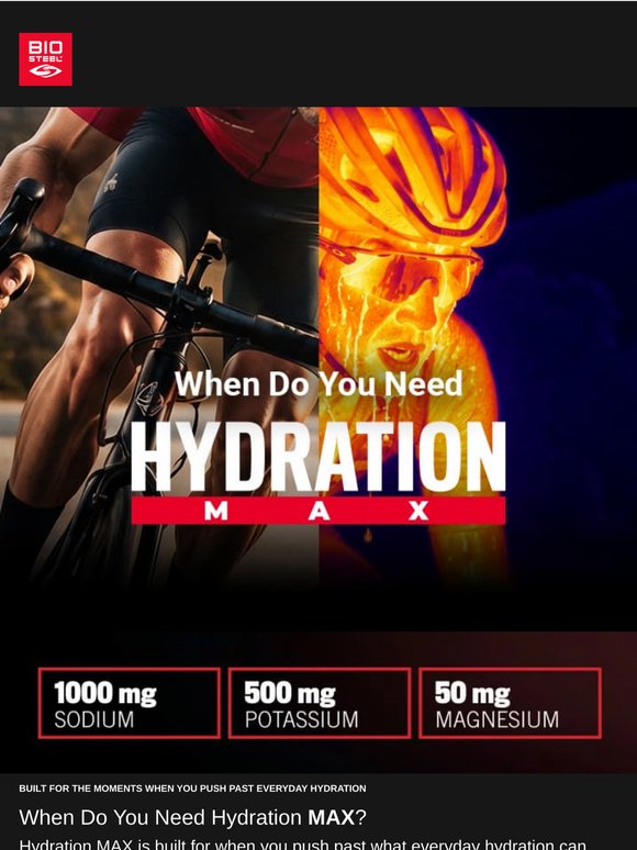 Sweat heavy? This is your MAX window 💦