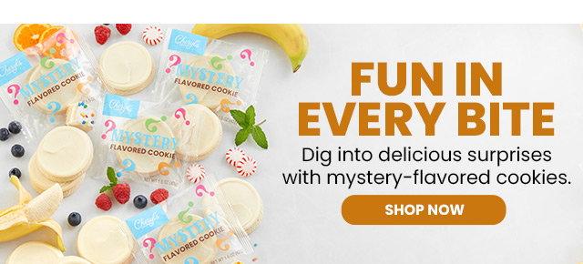 Fun in Every Bite - Dig into delicious surprises with mystery-flavored cookies. 