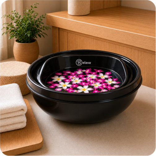 TRIO Foot Spa in Black