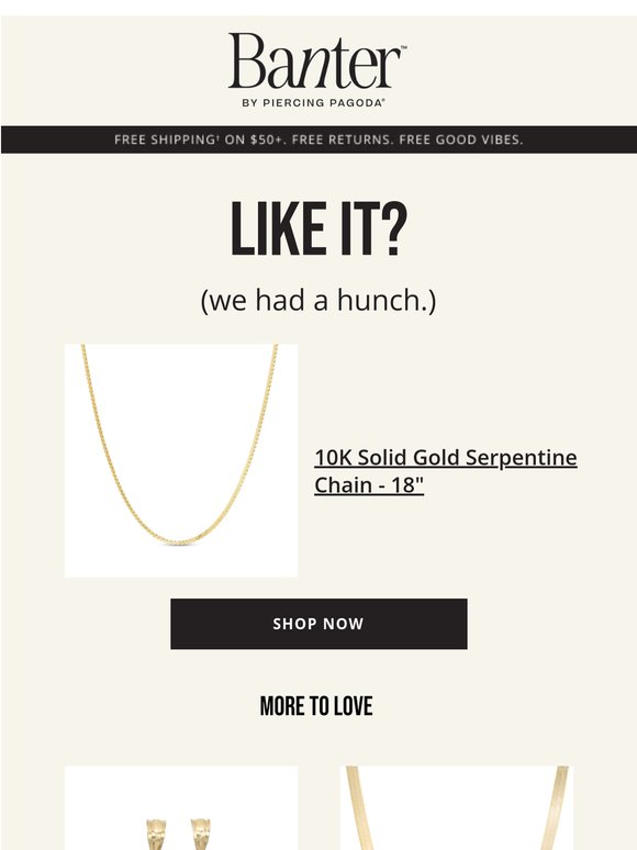 Free Shipping | Your jewelry is ready when you are!