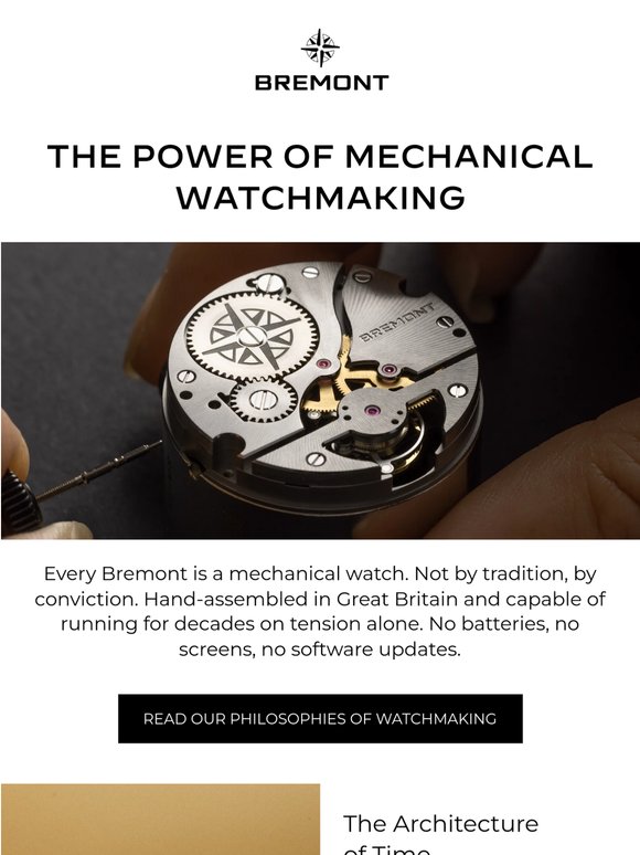 Every Bremont Is Mechanical