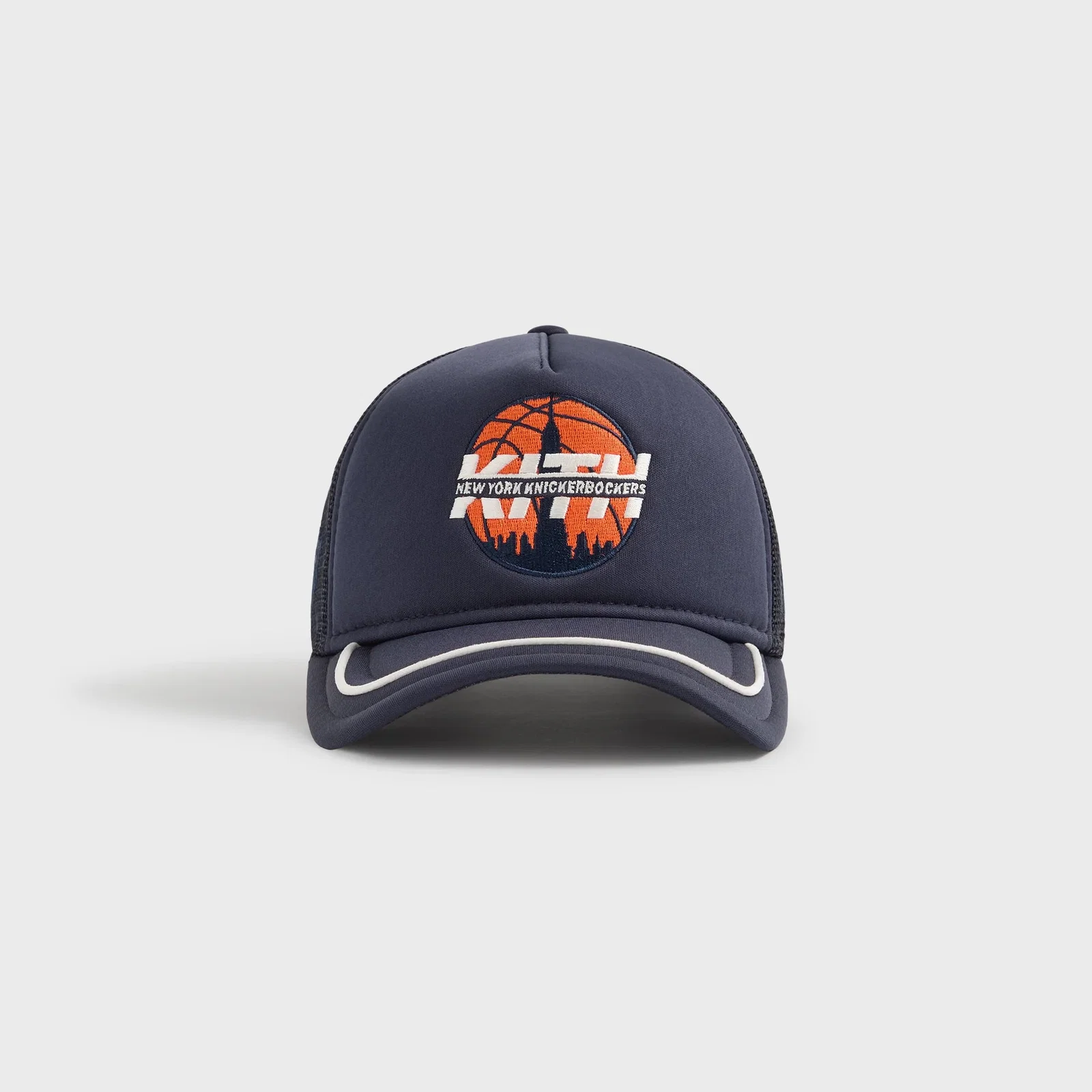 Image of Kith & New Era for the New York Knicks 9FORTY Trucker Snapback - Nocturnal
