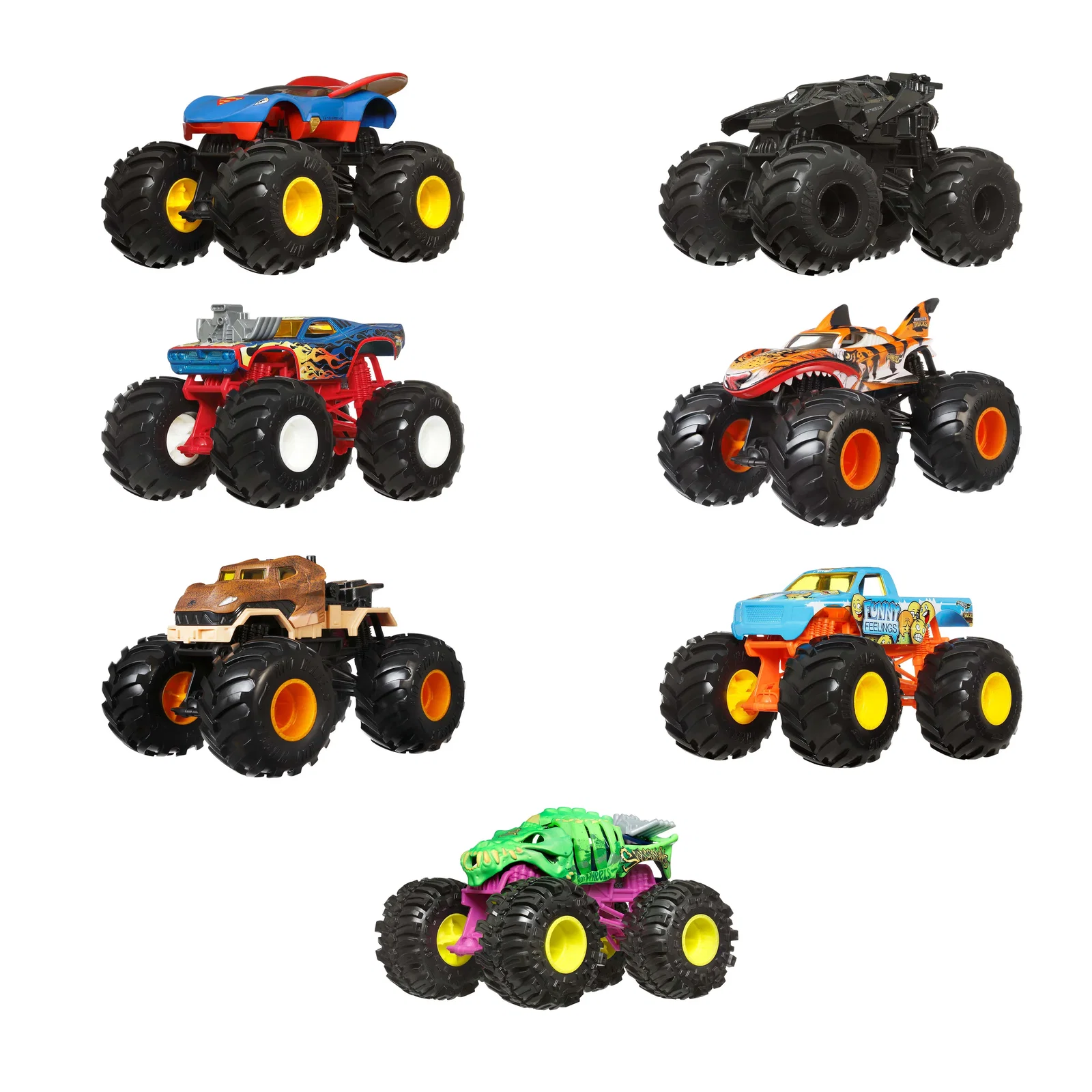 Image of Hot Wheels Oversized Monster Trucks