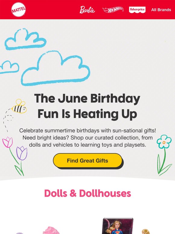 ☀️ Make June birthdays joyful with great gifts!