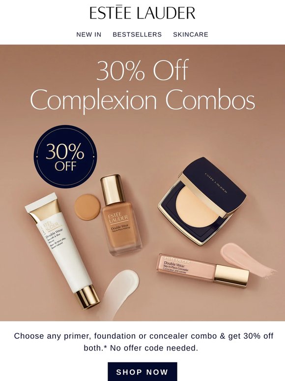 30% off | Choose your complexion combo now 🤎