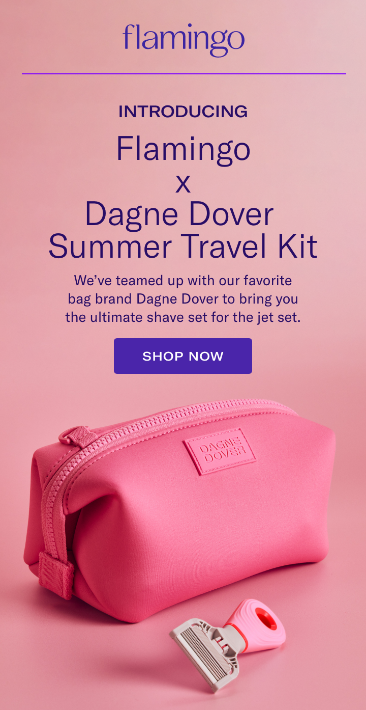 Introducing Flamingo x Dagne Dover Summer Travel Kit