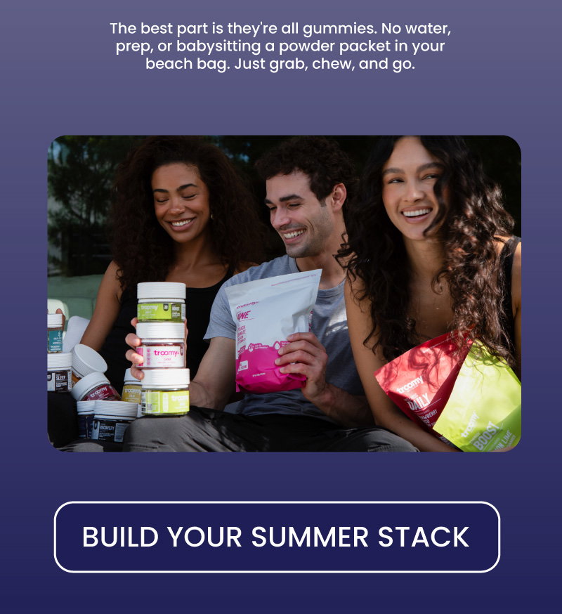 Mood Gummies - Summer - Functional Mushrooms - Natural Energy - Summer - Biotin - Tremella - Cordyceps - Troomy Nootropics in Whittier, CA