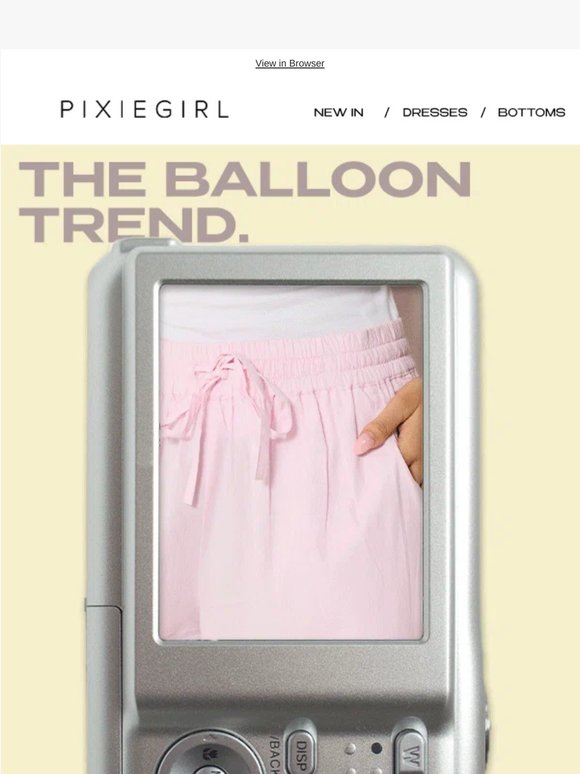 NEW👀Balloon Trousers