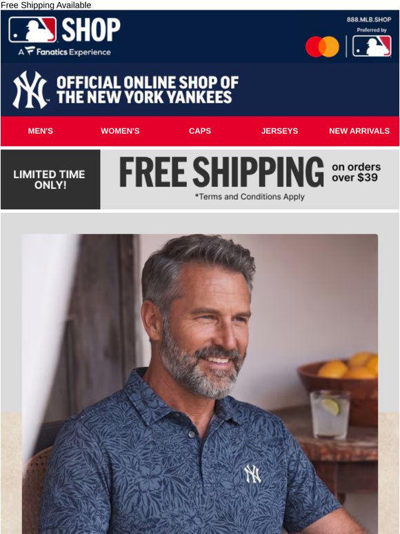 Summer Starts w/ Yankees Tommy Bahama Essentials!