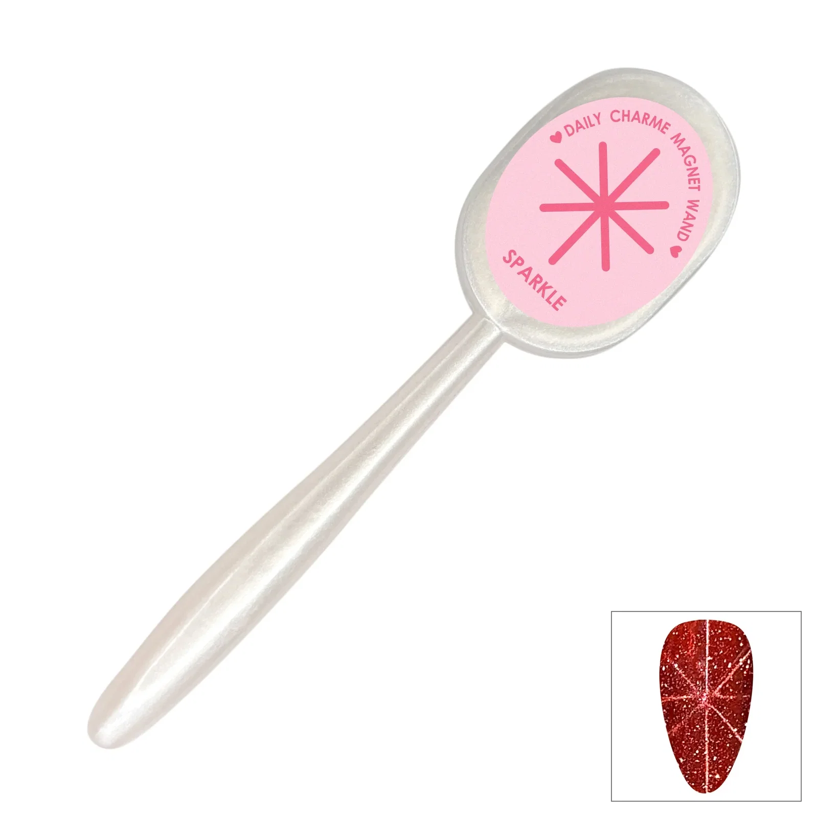 Image of Daily Charme - Magic Patterns Cat Eye Magnet Wand / Sparkle