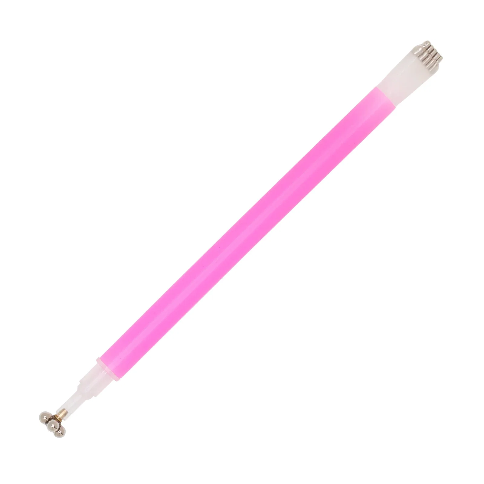 Image of Daily Charme - Double-Sided Flower & Stripe Cat Eye Nails Magnet Pen