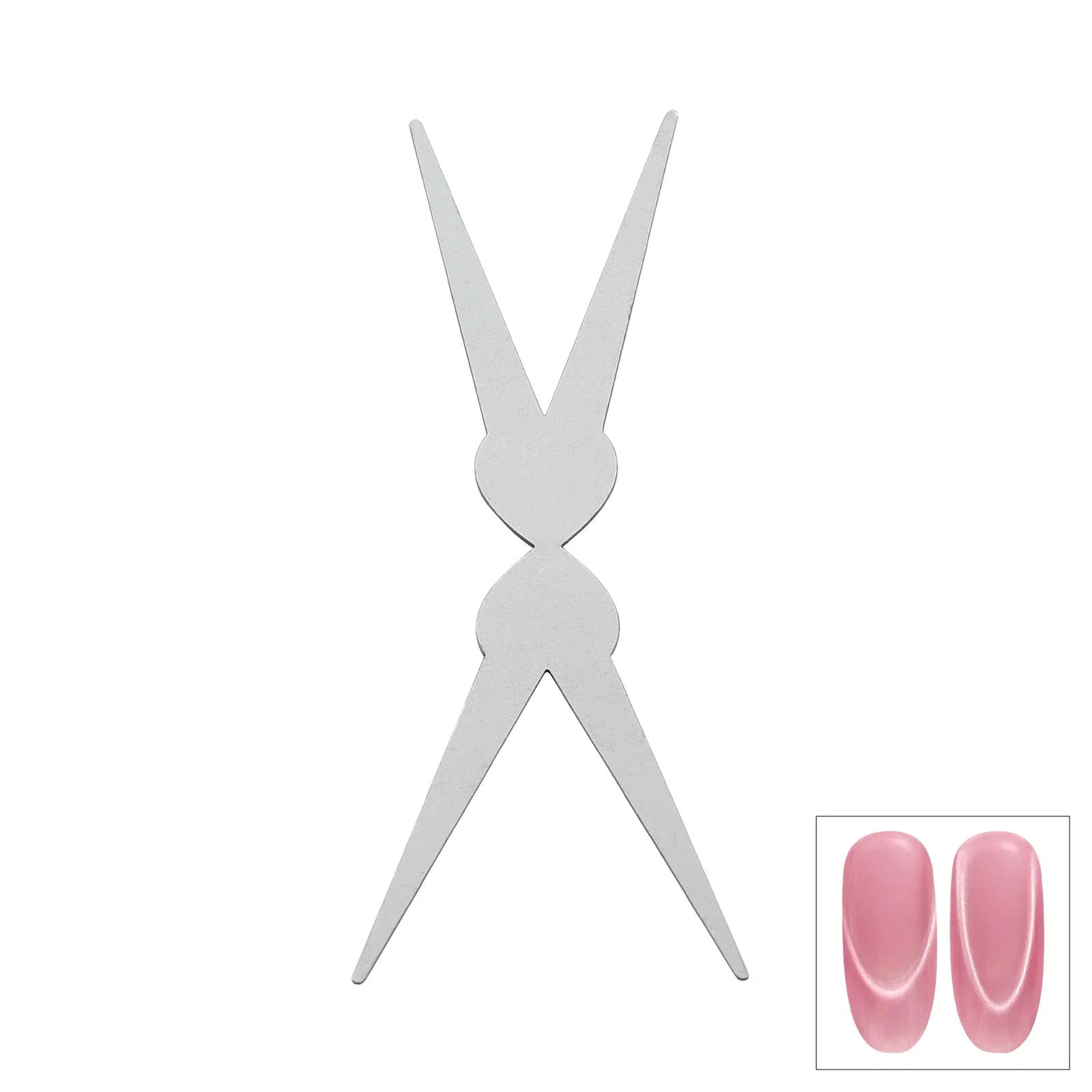 Image of Daily Charme - Magnetic Cat Eye French Line Metal Chip
