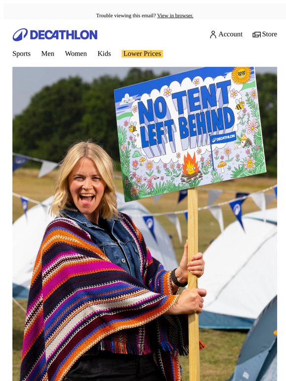No Tent Left Behind: Our Summer Tent Pledge is Back!