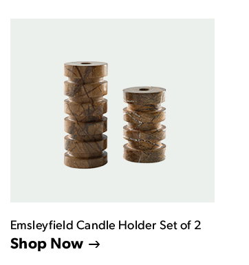 Emsleyfield Candle Holder Set of 2. Click to shop now