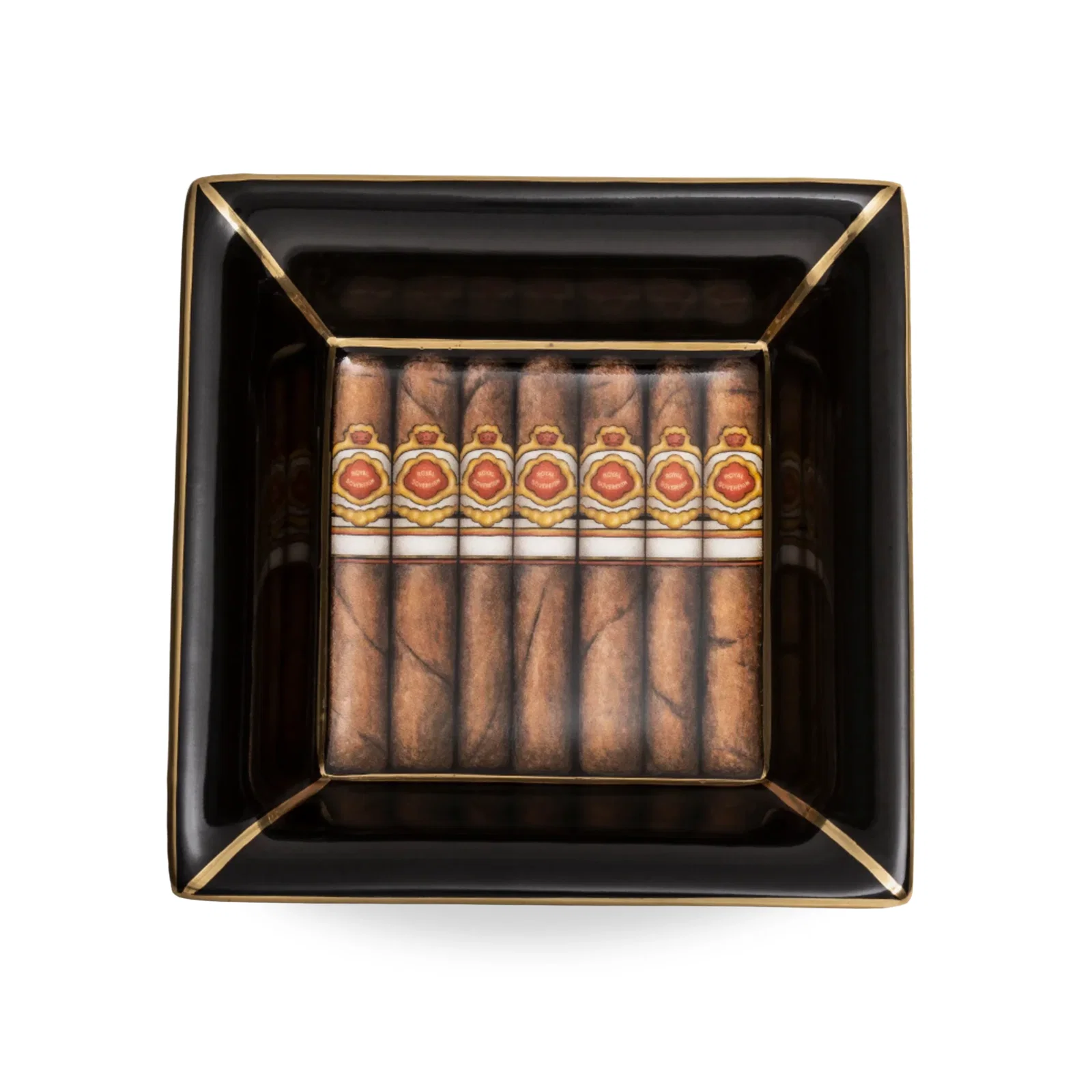 Image of Cigars Square Trinket Tray