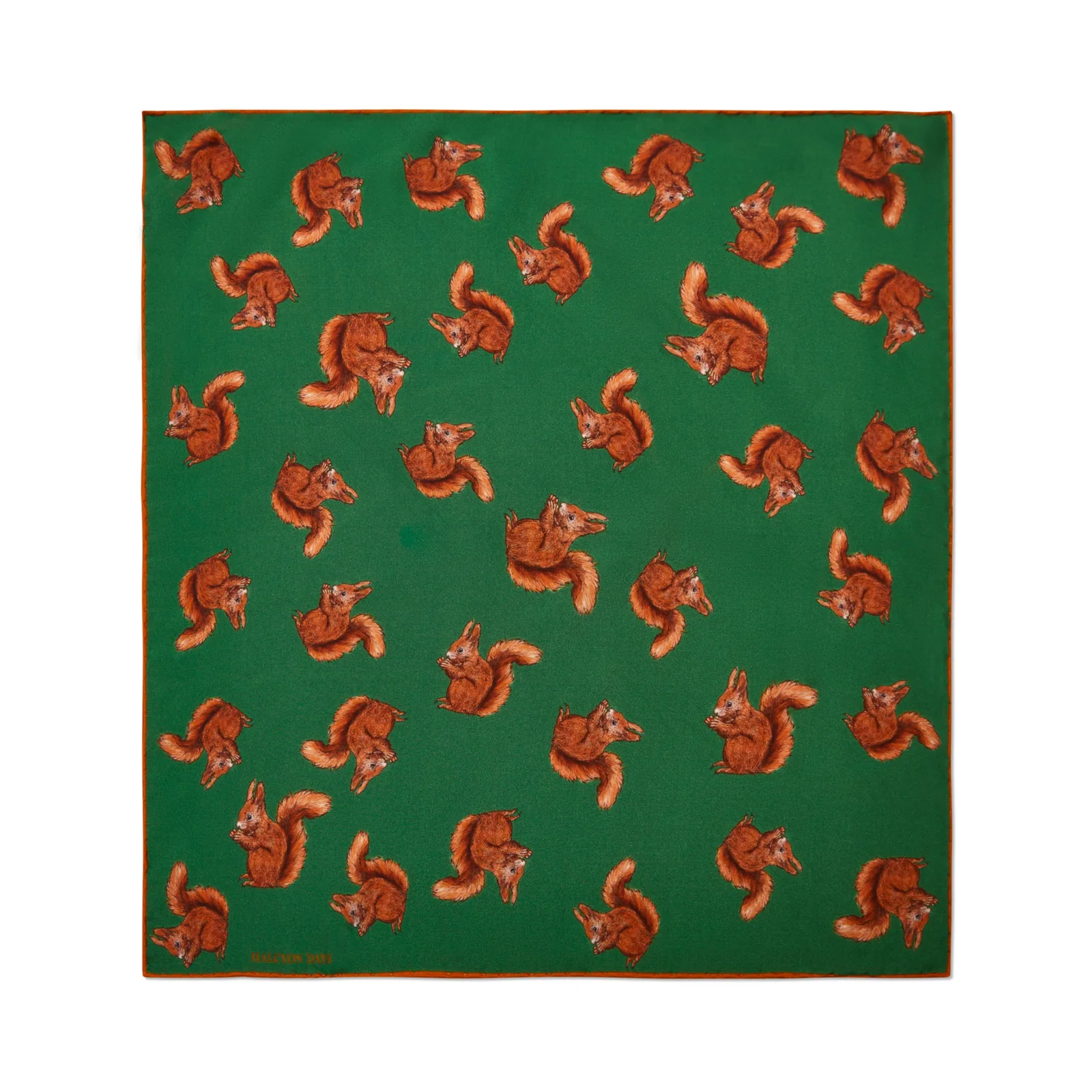Image of Woodland Wildlife Red Squirrel Silk Pochettes