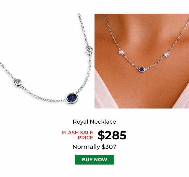 Royal Necklace Platinum Clad