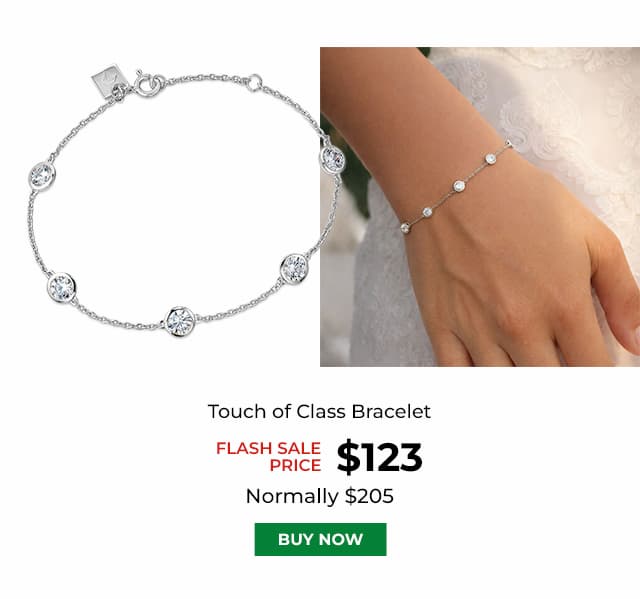 Touch of Class Bracelet Platinum Clad