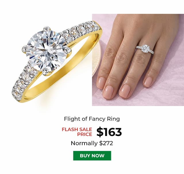 Flight of Fancy Ring Gold Clad