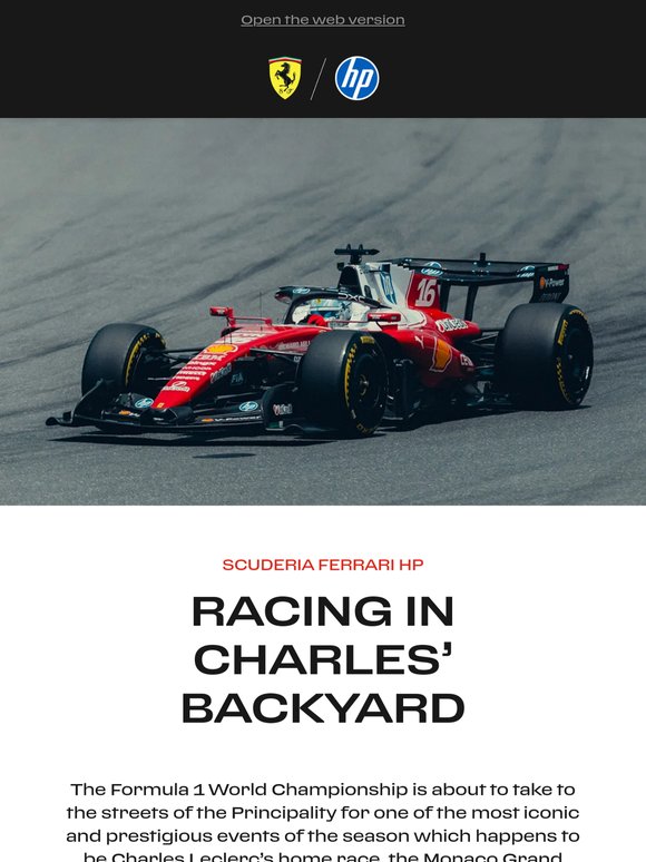 Racing in Charles’ backyard