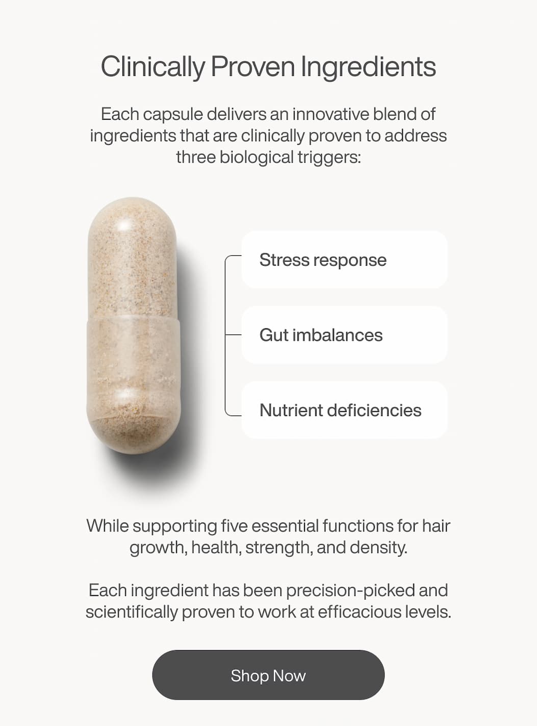 Clinically Proven Ingredients | [SHOP NOW]