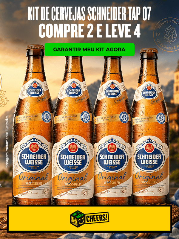 Kit de Cervejas Schneider Weissbier TAP 07 - Compre 2 e Leve 4
