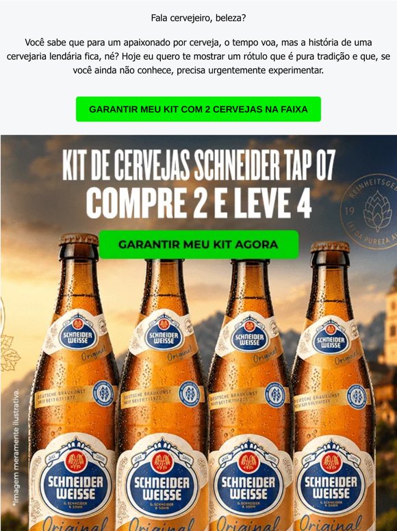 Não vai perder essas 2 cervejas na faixa, né?