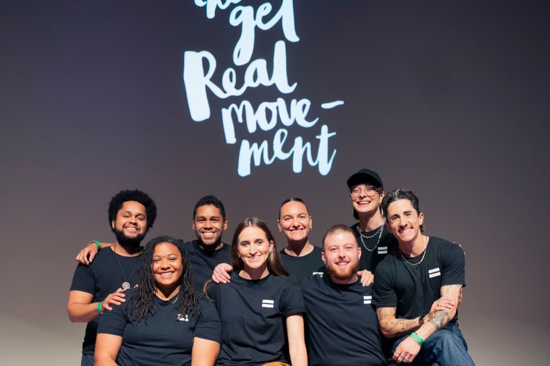 A group picture of the Get REAL Movement members