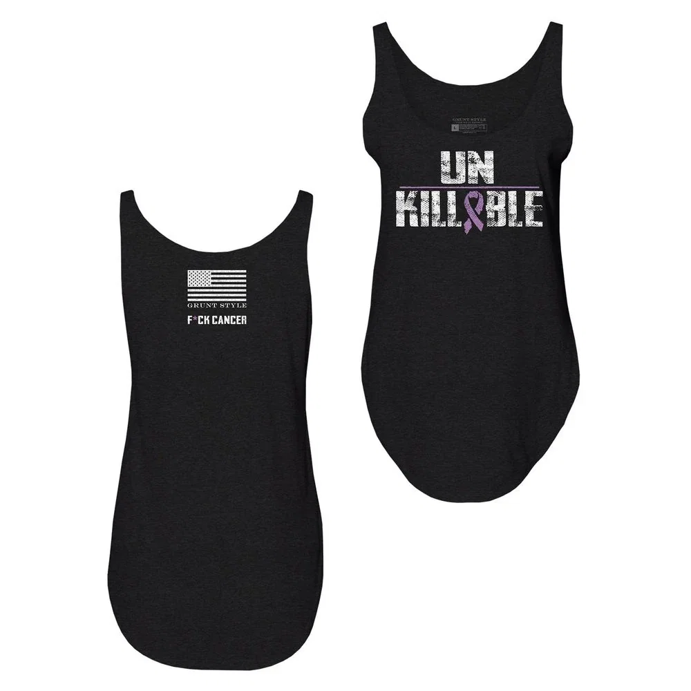 Image of Women's Unkillable Flowy Tank - Black