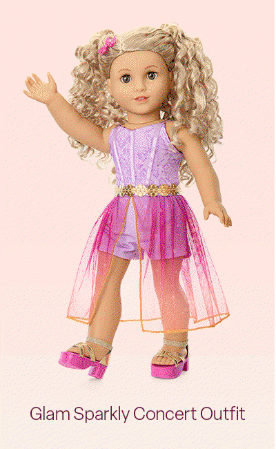 Glam Sparkly Concert Outfit 