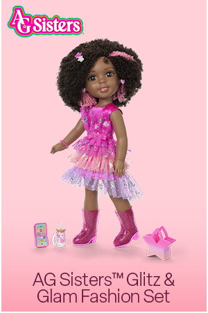 AG Sisters™ Glitz & Glam Fashion Set 