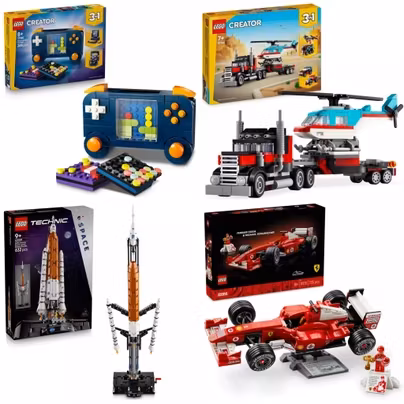 Save on Selected LEGO Sets e.g Creator 3in1 31380 Retro Gaming...