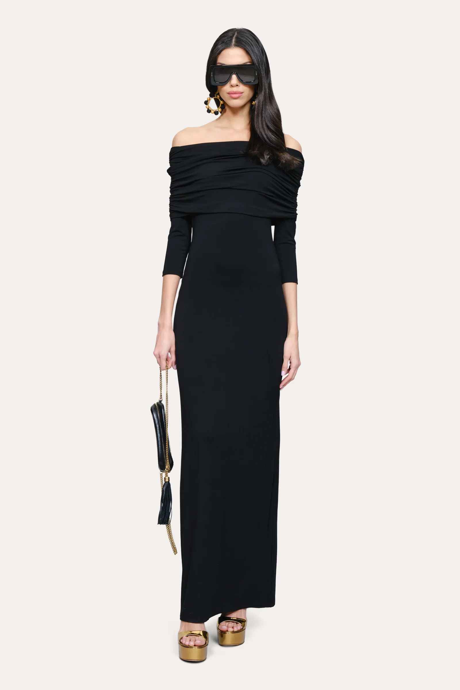 Image of Serena Off-Shoulder Dress