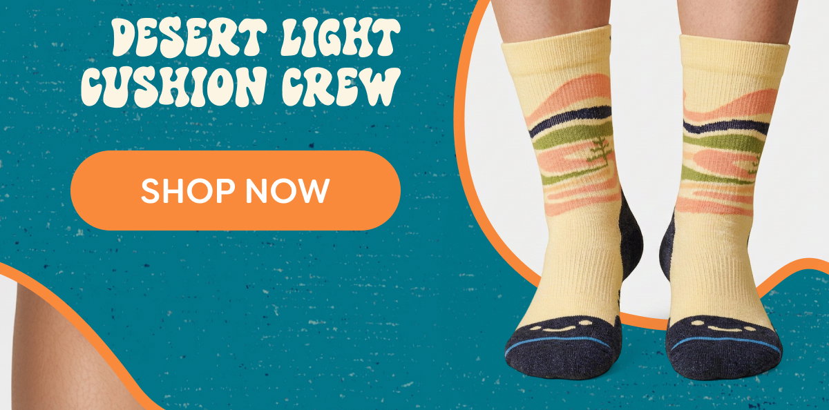 Desert Light Cushion Crew Sock