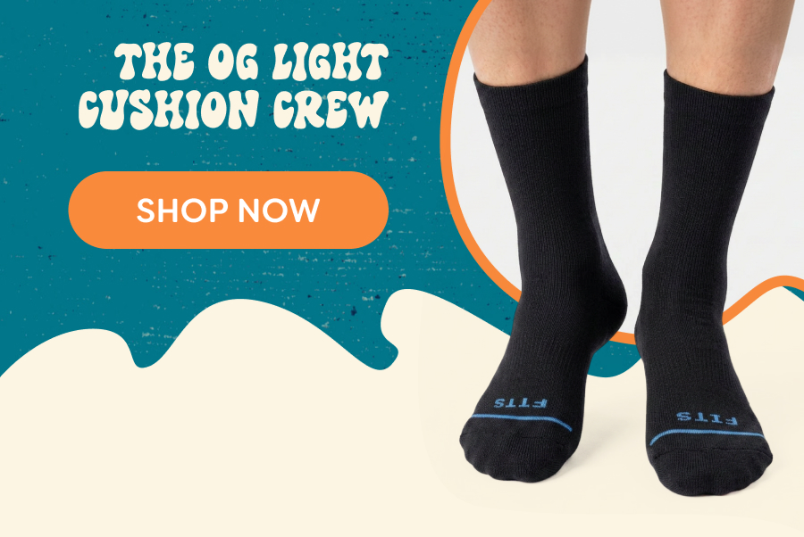 FITS Original Light Cushion Crew Sock