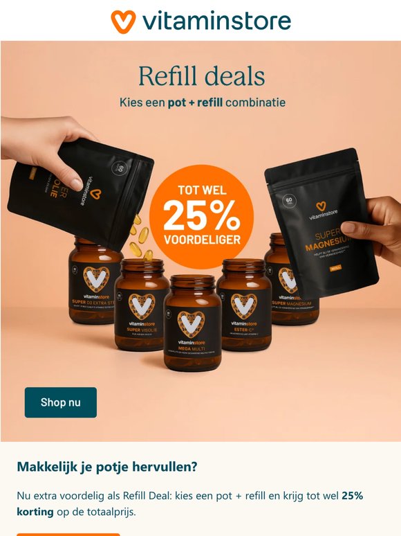 Tot 25% voordeliger!