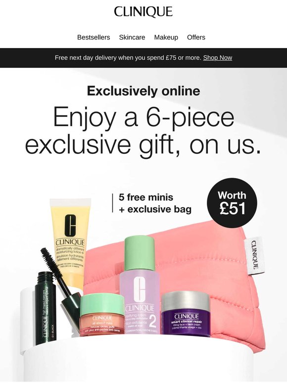 A free summer travel bag with 5 minis (worth £51) ✈️