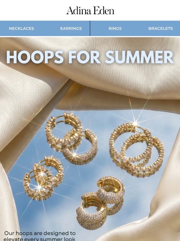 HOOPS FOR SUMMER ✨