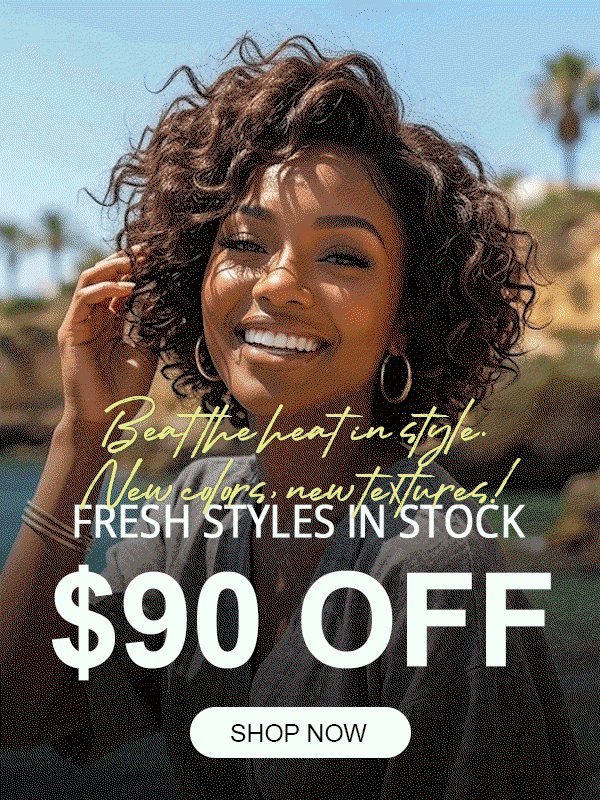 stylish human hair wig