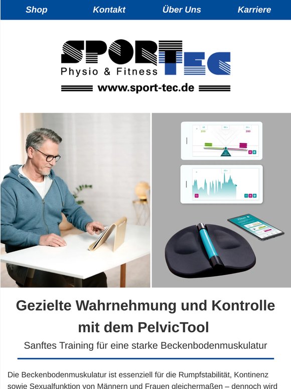 Schwacher Beckenboden? Gezieltes Training für zuhause oder in der Therapie mit dem Alonea PelvicTool