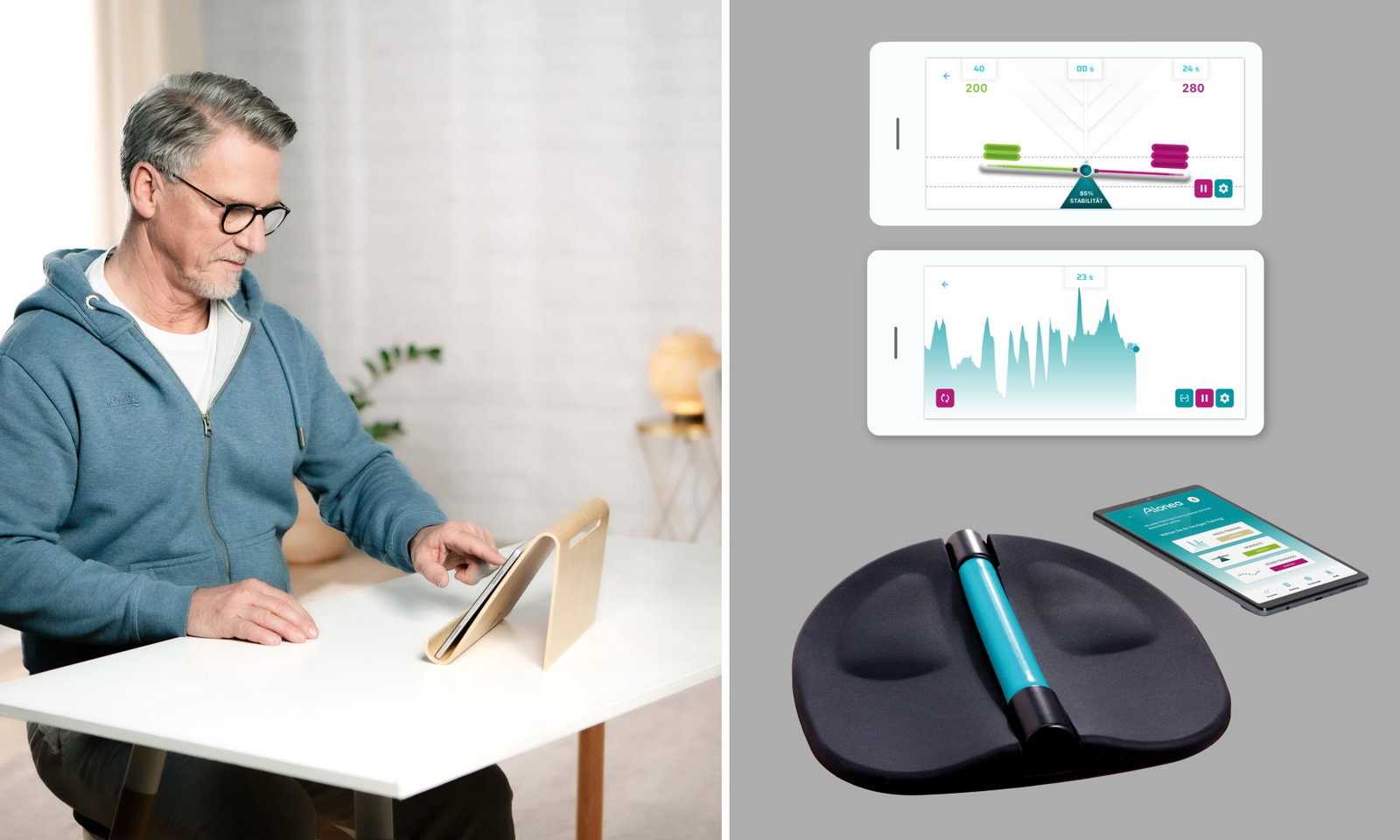 Gezieltes Beckenbodentraining mit visuellem Biofeedback dank PelvicTool