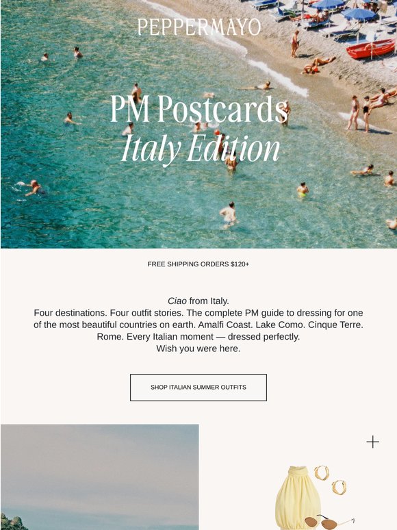 PM Postcards: Italy Edition