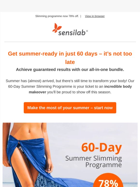 Transform your body in 60 days 🌴