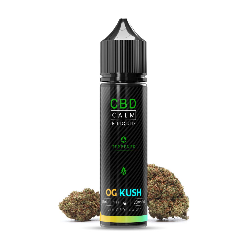 Image of O.G Kush Cali CBD Terpenes E-Liquid